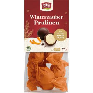 Winterzauber Pralinen m. cremiger Orangenfüllung