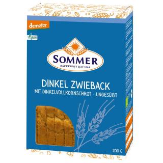 Vollkorn-Dinkel-Zwieback ungesüsst