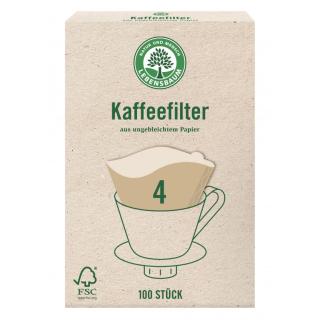 4er Kaffeefilter ungebleicht