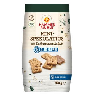 Mini Spekulatius mit Vollmilchschokolade glutenfre