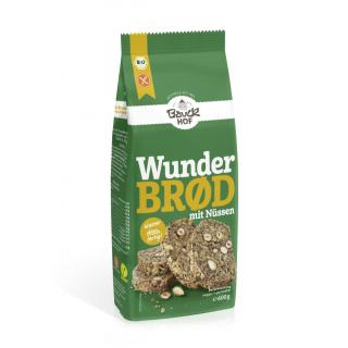 Brotbackmischung Wunderbrot mit Nüssen glutenfrei