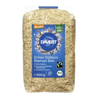 echter Basmati-Reis braun