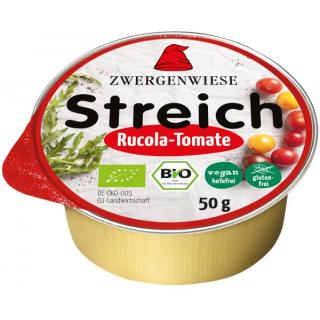 Kleiner Rucola-Tomate Streich