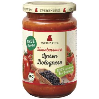 Tomatensauce vegane Linsen Bolognese