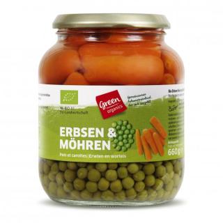 Erbsen mit Möhren