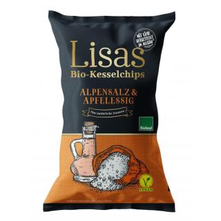 Lisa´s Kesselchips Alpensalz & Apfelessig