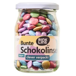 Bunte Schokolinsen vegan 220 g