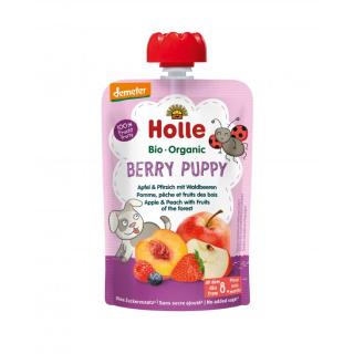 Berry Puppy- Pouchy Apfel &Pfirsich mit Waldbeeren