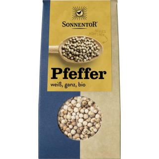 Pfeffer weiss, ganz