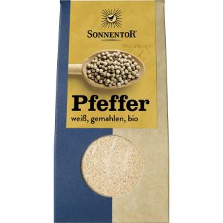 Pfeffer weiss, gemahlen