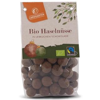 Haselnüsse in Lebkuchen Schokoloade FairTrade