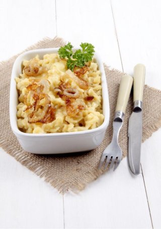 Schnelle Käsespätzle