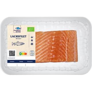 SB Lachsfilet mit Haut, Natur (250-300g)