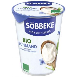 Schmand im Becher 24%