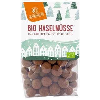 Haselnüsse in Lebkuchen Schokoloade FairTrade